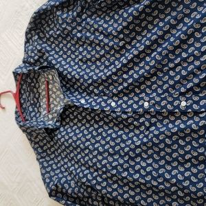 Men's XXL Cremieux Non Iron Dress Shirt Navy Blue